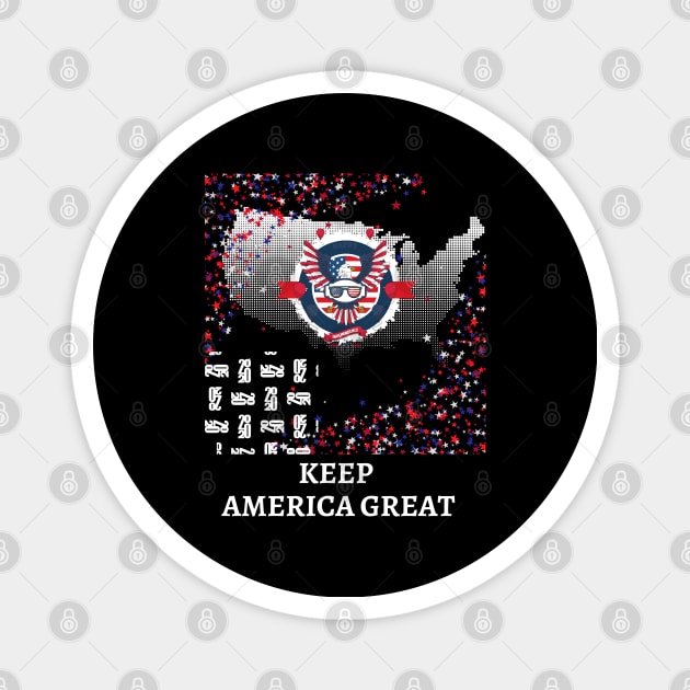 Keep America Great 2020 Magnet by Pro-tshirt